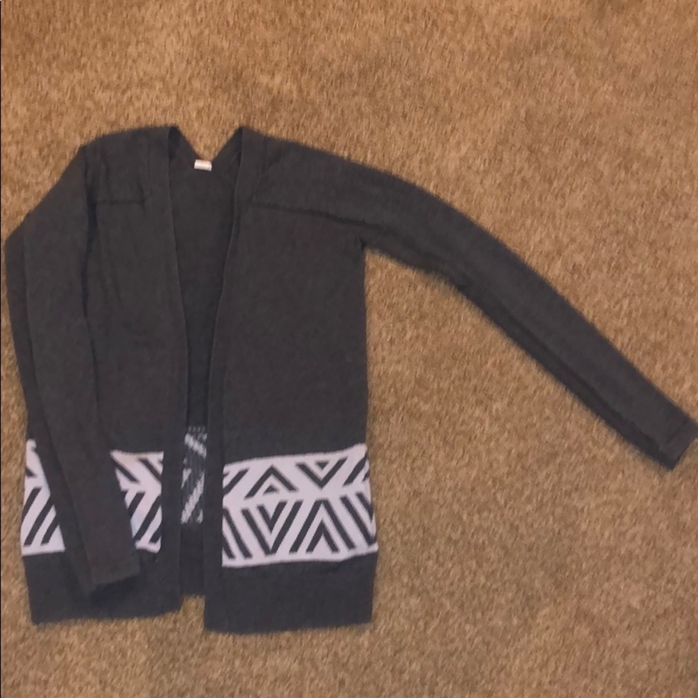 Gray Ivivva cardigan